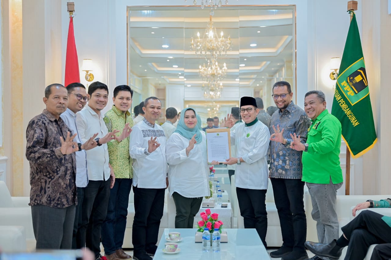 PPP rekomendasikan Kasmarni maju di  pilbup Bengkalis 2024.(foto:ist)